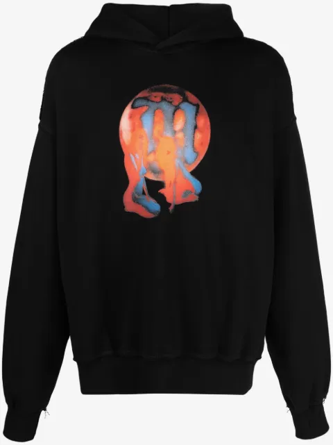 MISBHV She Is My Weakness graphic-print hoodie