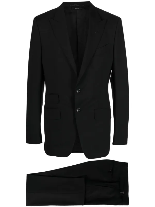 TOM FORD シングルスーツ | ブラック | FARFETCH JP