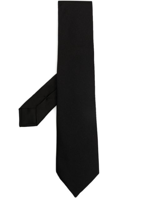 Givenchy logo-embroidered silk tie