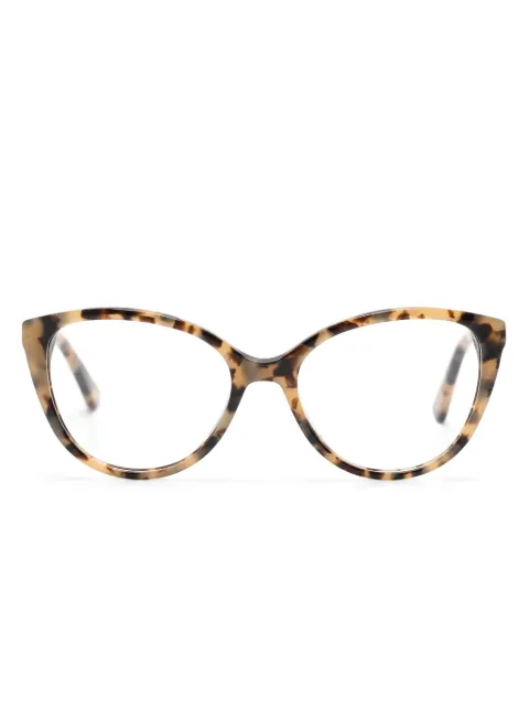 Skechers lentes con armazón cat eye estilo carey