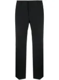 MODES GARMENTS mid-rise slim cut trousers - Black