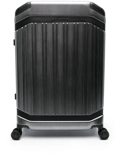 PIQUADRO PQL-Premium logo-plaque luggage bag