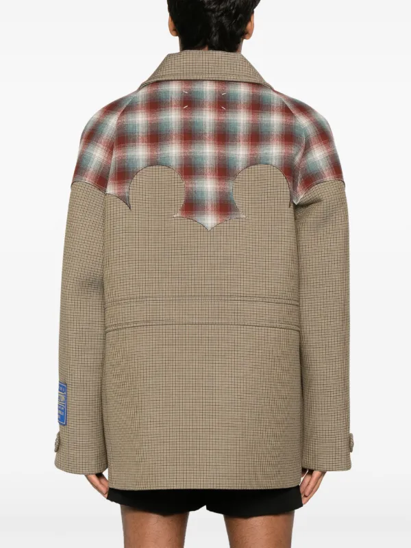 Maison Margiela x Pendleton Décortiqué plaid-check Oversize 