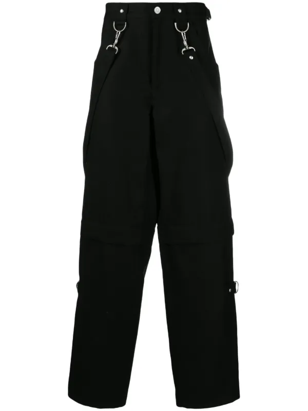 Givenchy デタッチャブルレッグ ワイドパンツ | ブラック