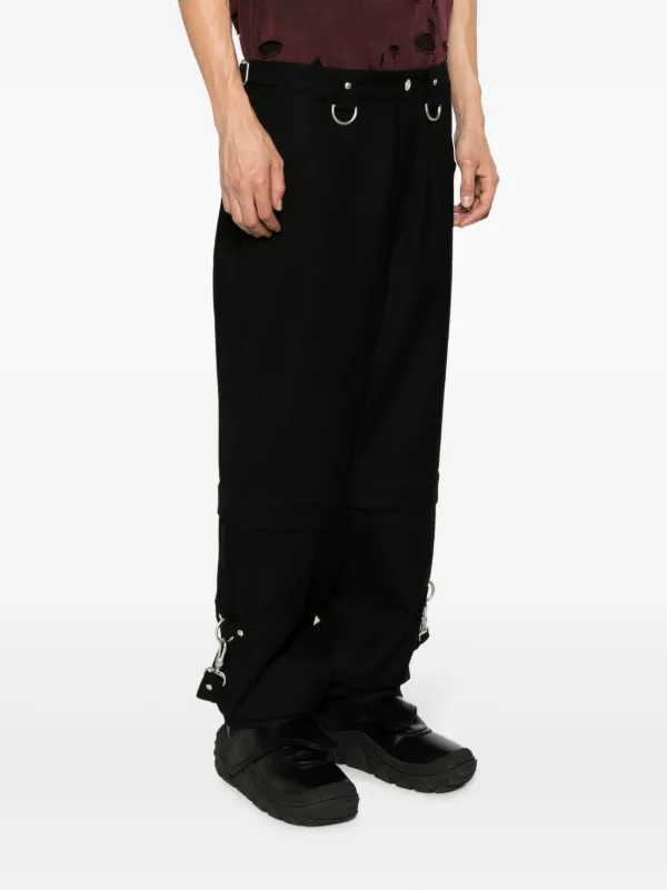 Givenchy デタッチャブルレッグ ワイドパンツ | ブラック