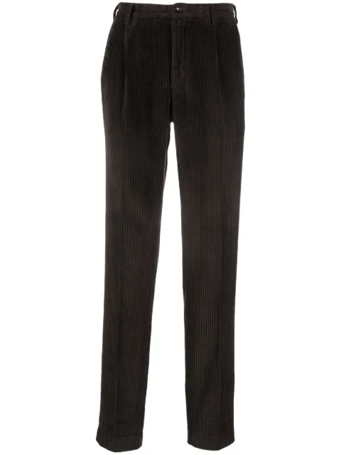 Incotex straight-leg corduroy chinos