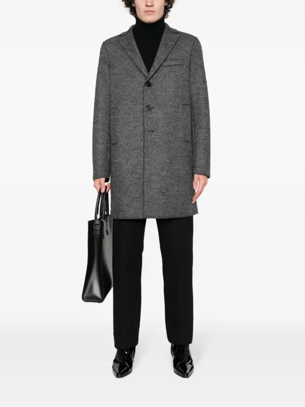 Harris wharf 2024 herringbone coat