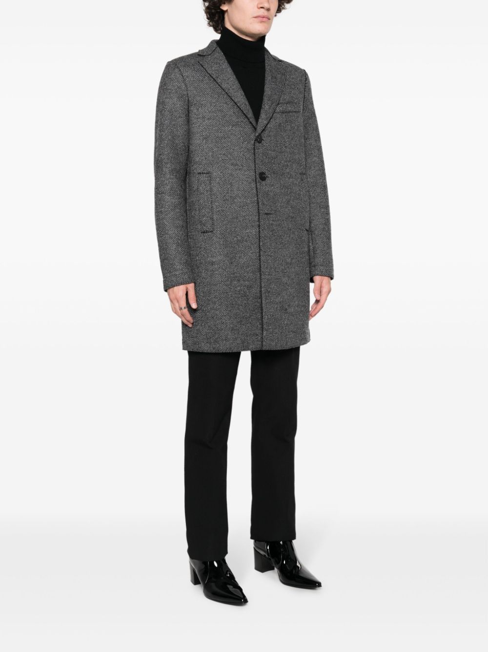 Harris wharf herringbone coat best sale