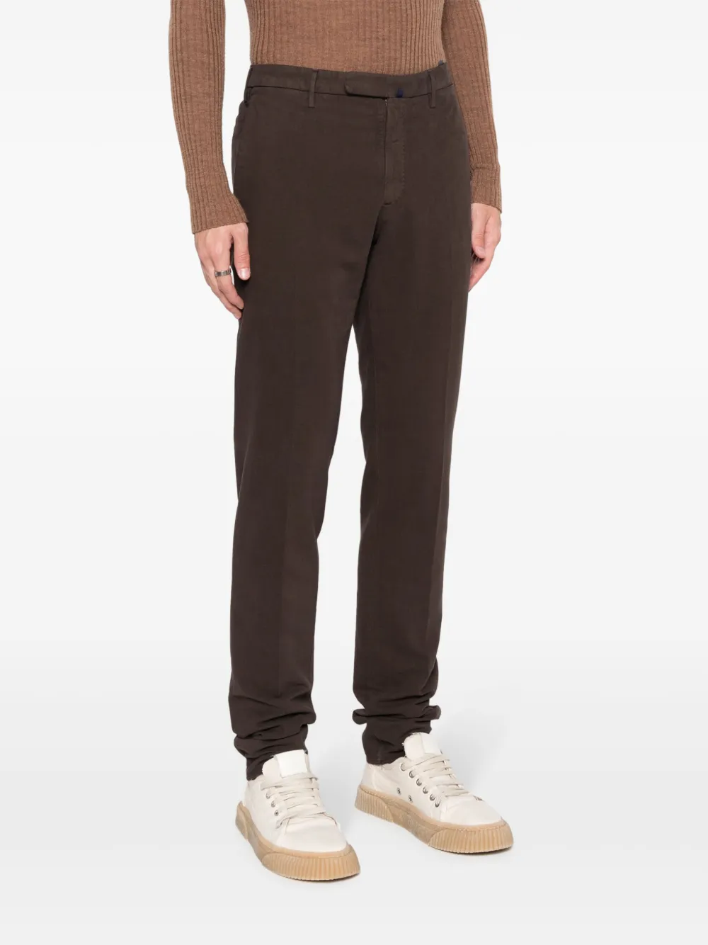 Incotex Straight chino Bruin