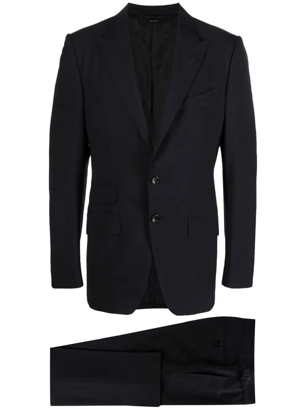 Tom Ford Wool Single-breasted Suit In Blue