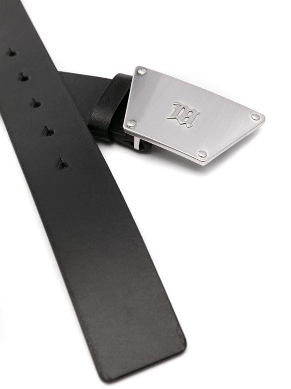 MISBHV 2023 Leather Buckle Belt - Farfetch