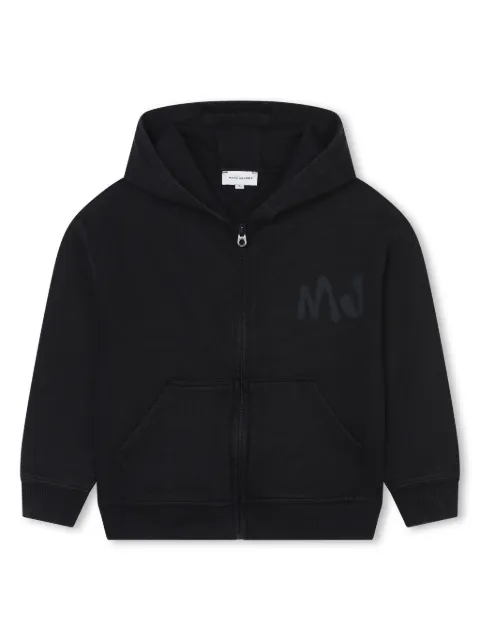 Marc Jacobs Kids logo-print zip-up hoodie