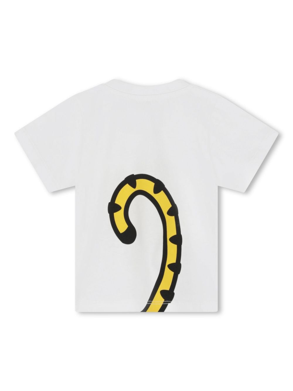 Kenzo Kids T-shirt en shorts met logoprint Wit