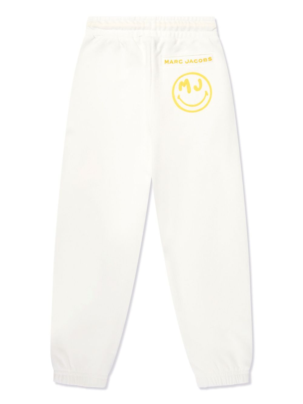 Marc Jacobs Kids x SmileyWorld organic-cotton track pants - White