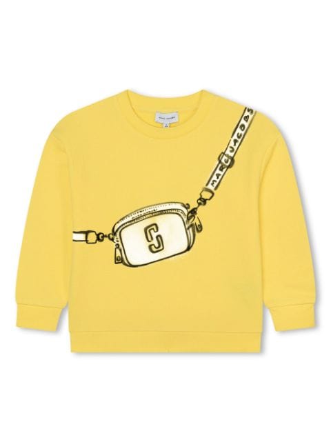 Marc Jacobs Kids graphic-print cotton sweatshirt