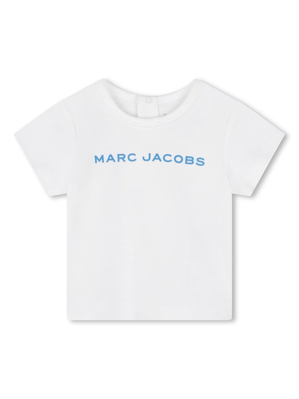 Shop Marc Jacobs Logo-print Cotton-blend Shorts Set In Blue