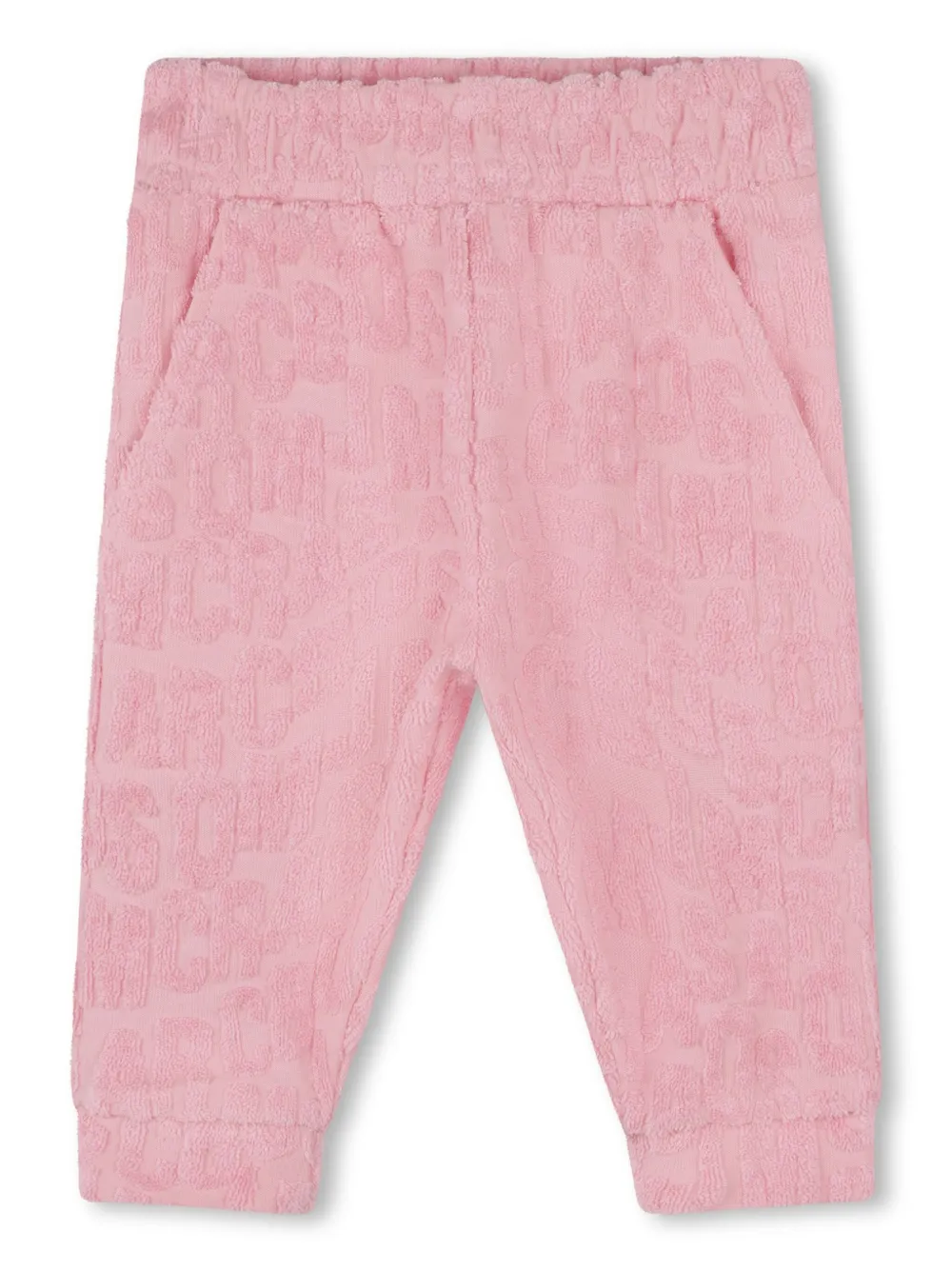 Marc Jacobs Kids Broek met logo-jacquard Roze