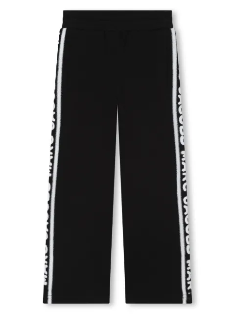 Marc Jacobs Kids logo-print cotton trousers