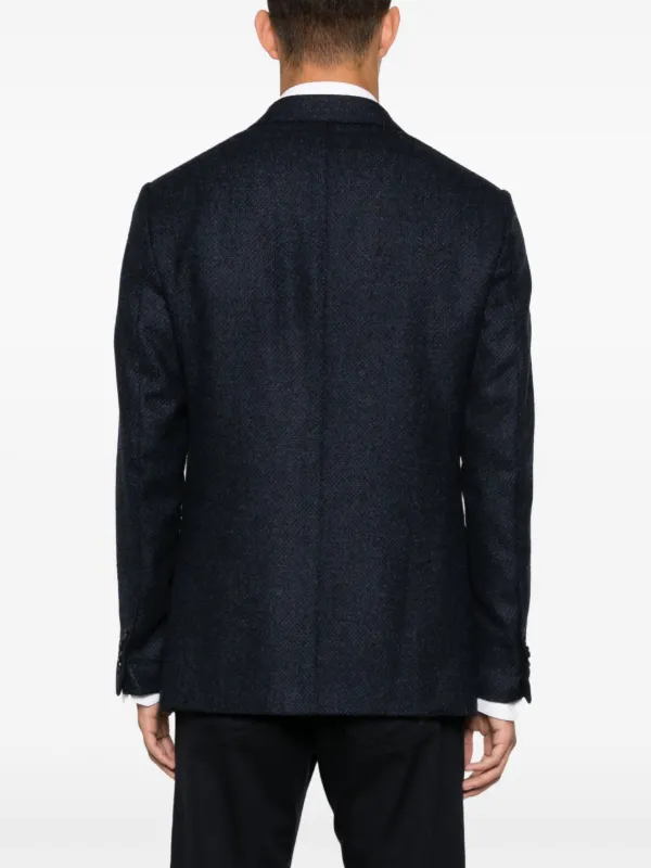 Textured 2025 wool blazer