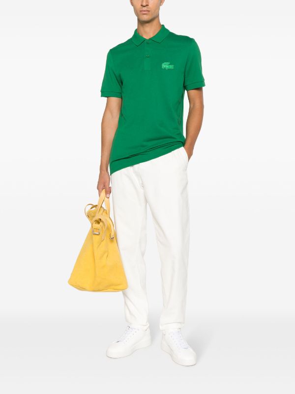 Lacoste logo-patch Polo Shirt - Farfetch