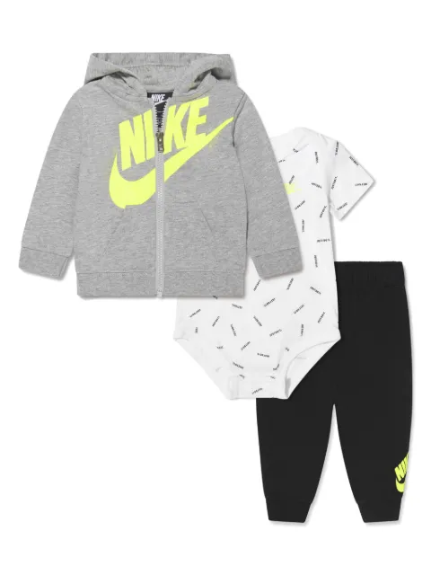 Nike Kids Just Do It cotton-blend tracksuit set