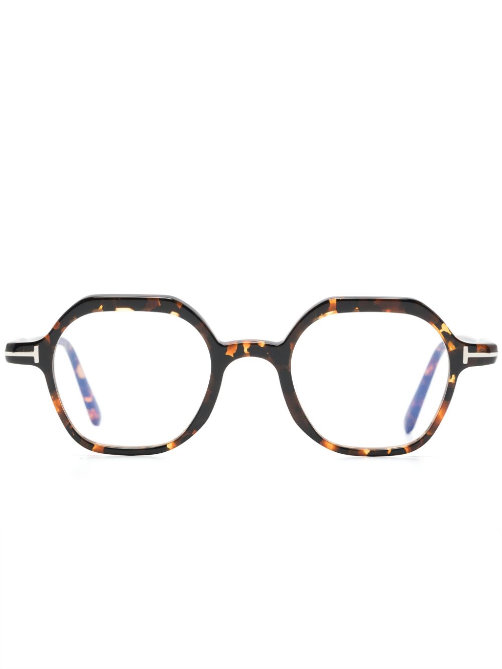 Tom Ford Tf5900b Geometric-frame Tortoiseshell Glasses