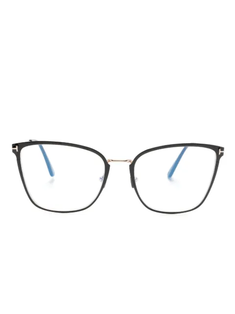 TOM FORD Eyewear metal cat eye-frame glasses