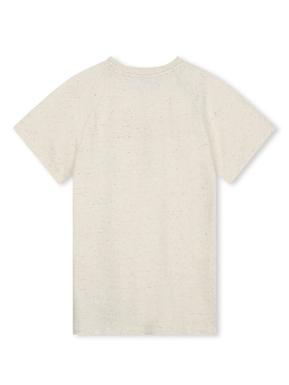 Shop Kenzo Logo-print Cotton-blend Dress In Neutrals