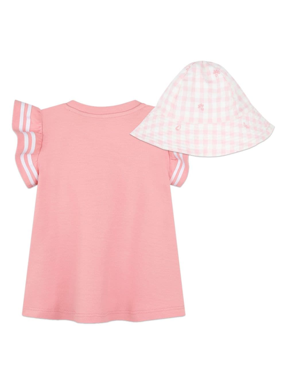 Kenzo Kids Jurk met logoprint - Roze