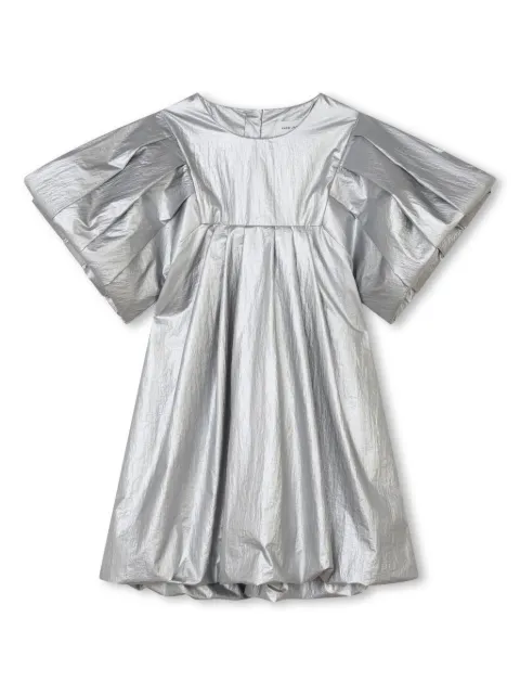 Marc Jacobs Kids metallic-finish short-sleeves dress 