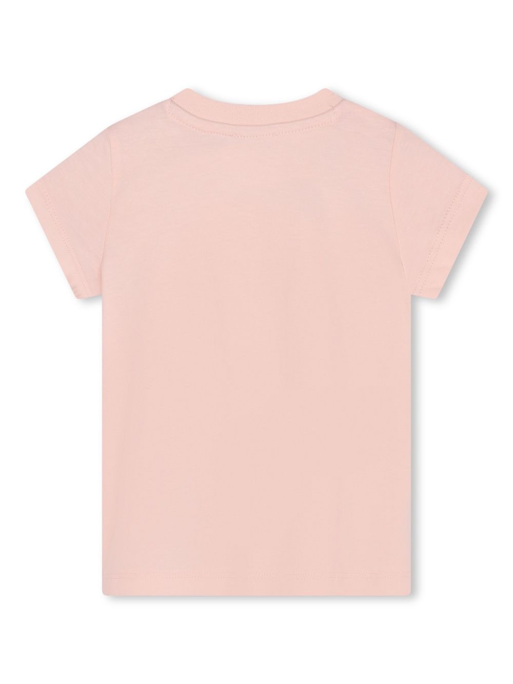 Kenzo Kids T-shirt van biologisch katoen met logoprint - Roze