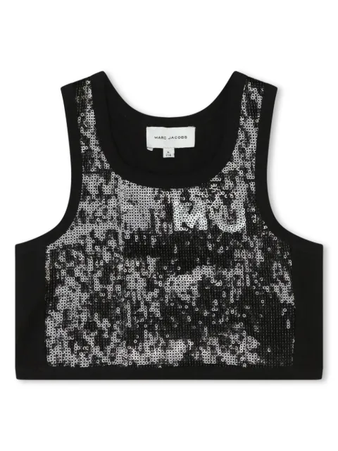 Marc Jacobs Kids sequin-embellished tank top