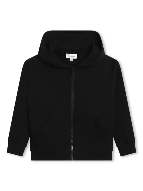 Marc Jacobs Kids zip-up cotton hoodie