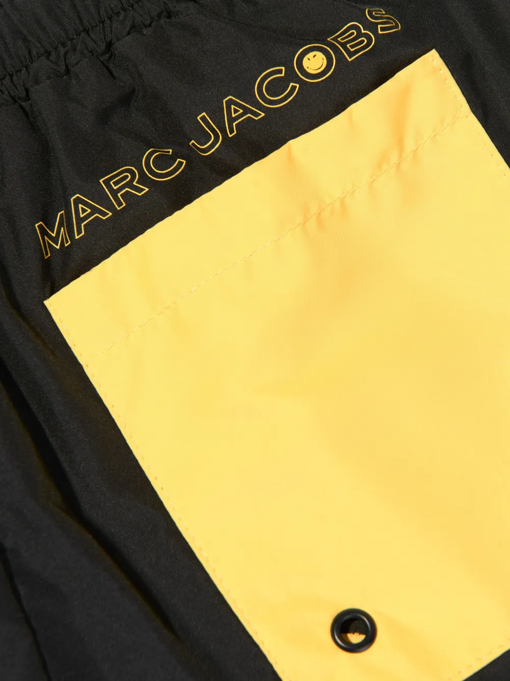 Marc Jacobs Kids x SmileyWorld zwembroek met trekkoord Zwart