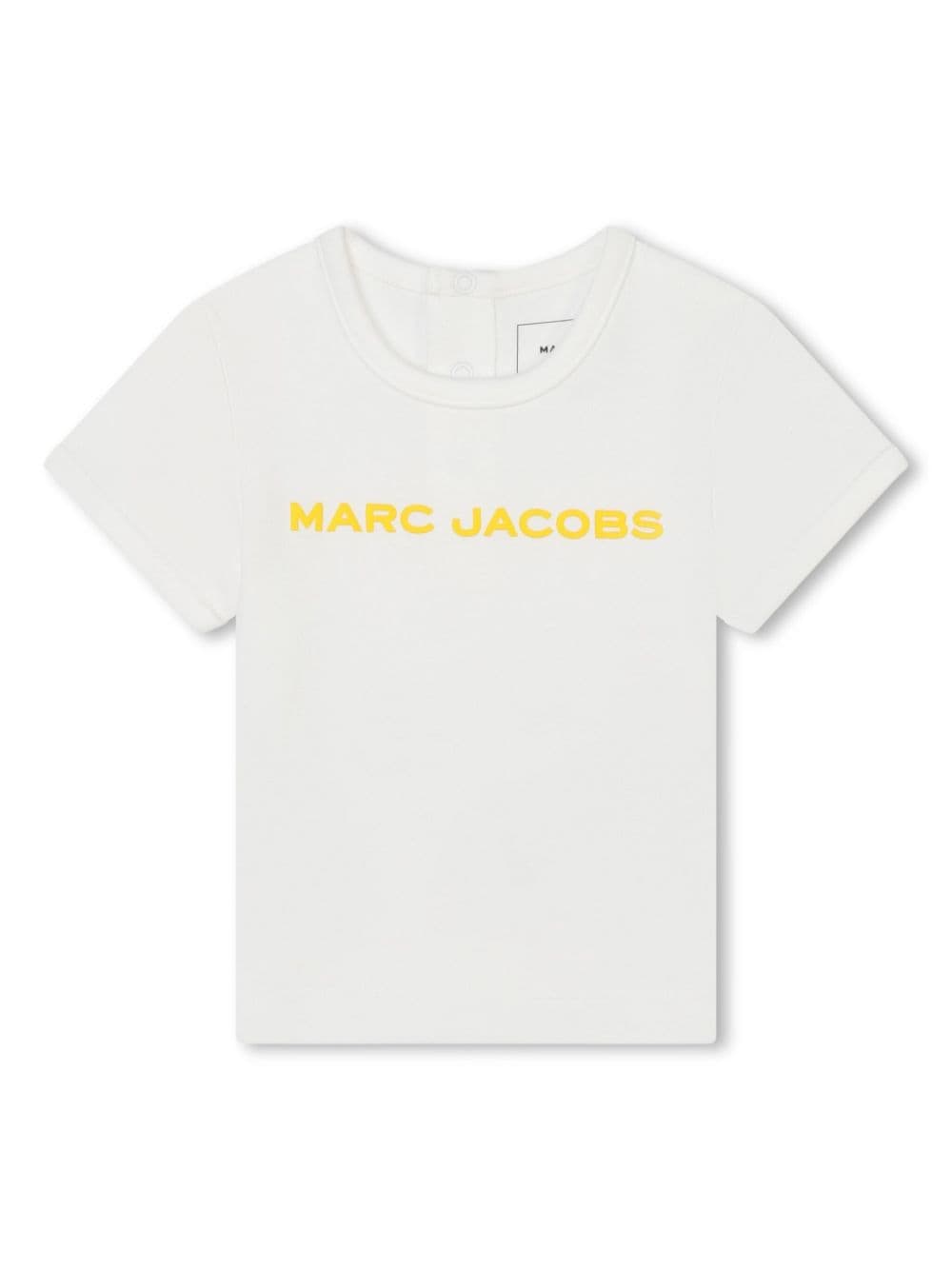 Shop Marc Jacobs Logo-print Cotton T-shirt And Short Set In Yellow