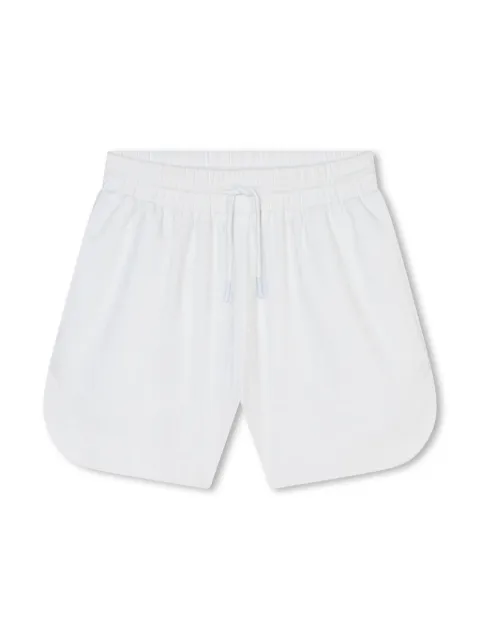 Marc Jacobs Kids logo-jacquard cotton track shorts