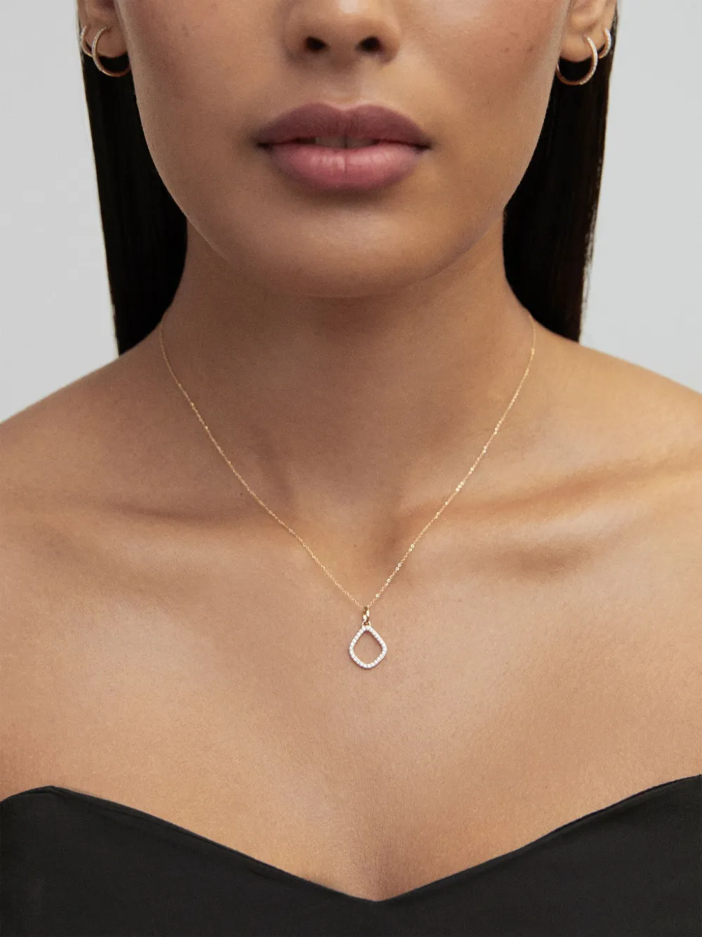 Monica Vinader 14kt Yellow Gold Kite Diamond Pendant In Gold