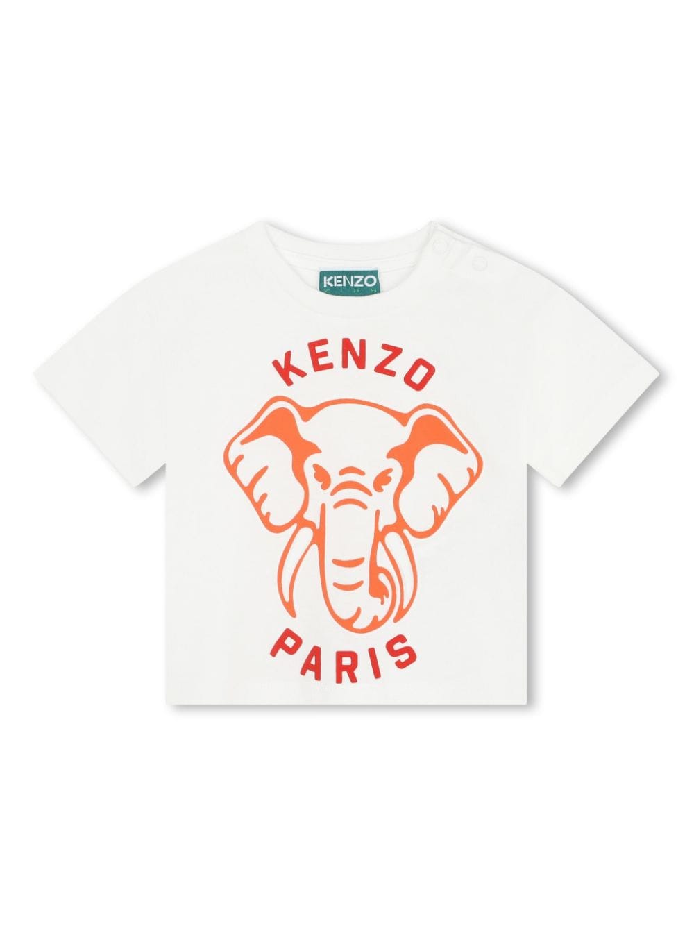 Kenzo Kids T-shirt con stampa - Toni neutri