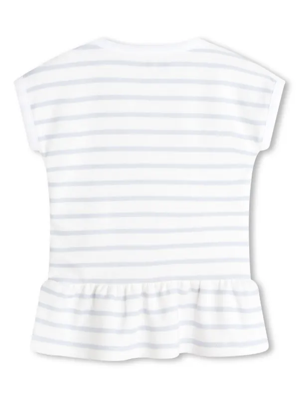 Kenzo Kids Striped Cotton Dress Set | Neutrals | FARFETCH Kenzo Kids Striped Cotton Dress Set | Neutrals | FARFETCH