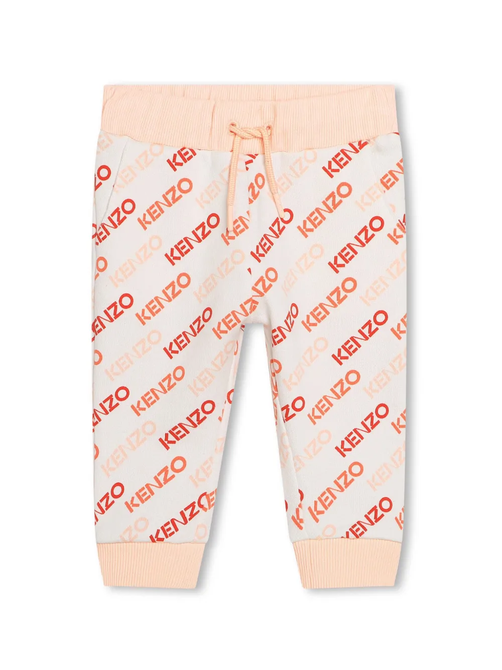 Kenzo Kids Trainingspak met logoprint Beige