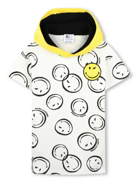 Marc Jacobs Kids x Smiley World smiley face-print cotton minidress