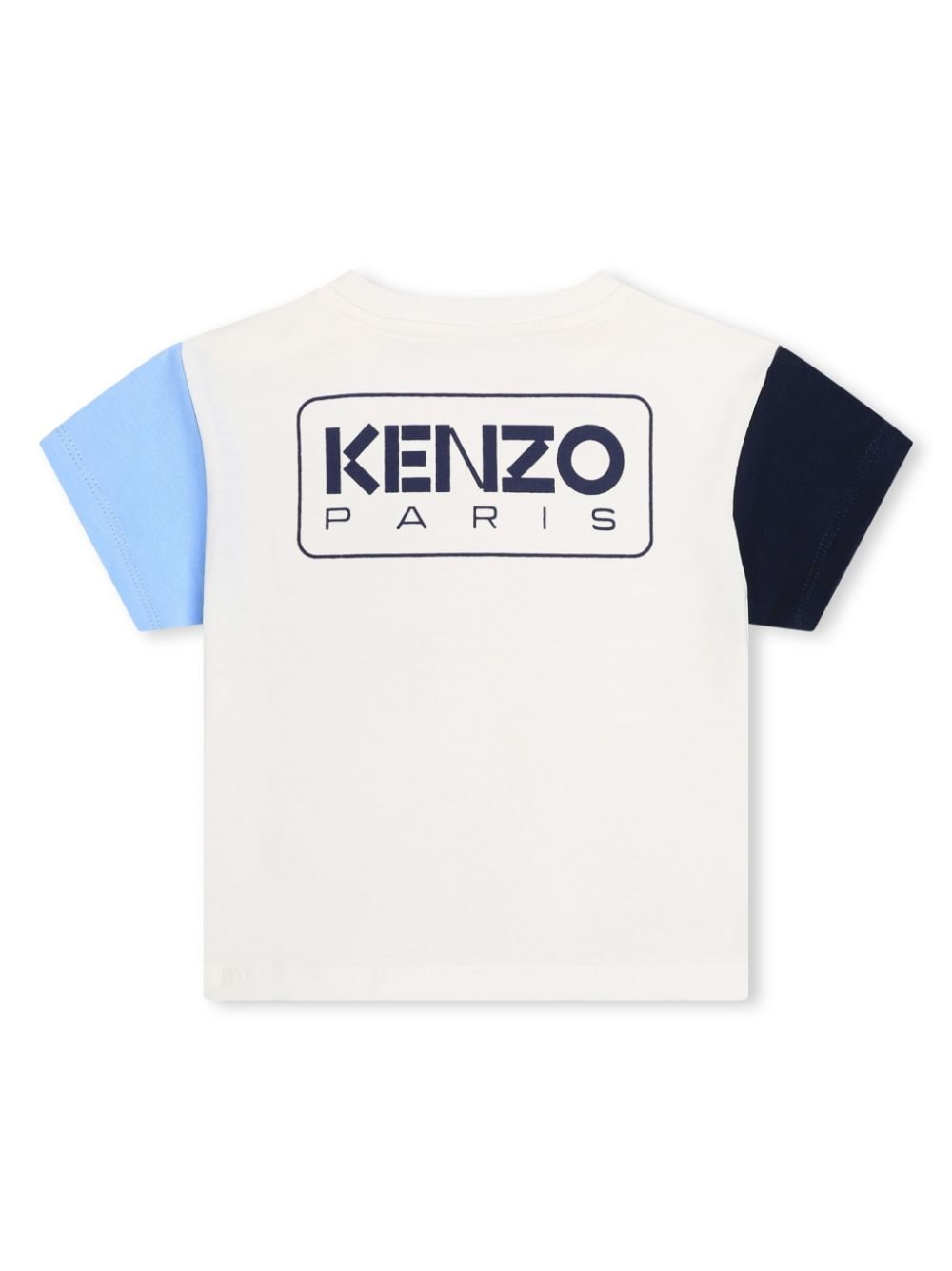 Kenzo Kids T-shirt met logoprint - Wit