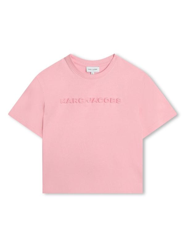 Marc Jacobs Kids embossed-logo Cotton T-shirt - Farfetch