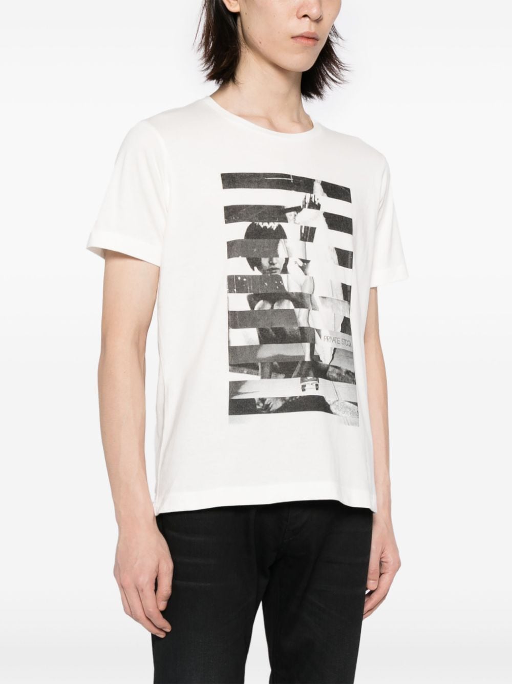 Shop Private Stock The Achilies T-shirt In White