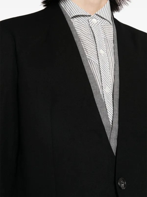 22SS JULIUS ユリウス COAT FOR MALE JULIUS_7 Geometric Asymmetric Padded Coat | Elixirgallery