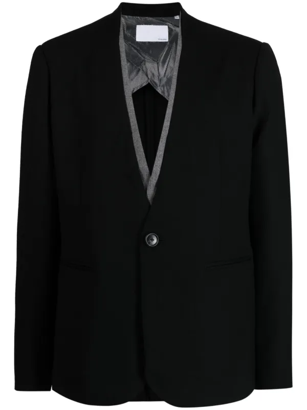 22SS JULIUS ユリウス COAT FOR MALE Private Stock The Julius Wool Blazer | Black | FARFETCH