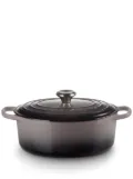 Le Creuset oval 29cm pot - Grey