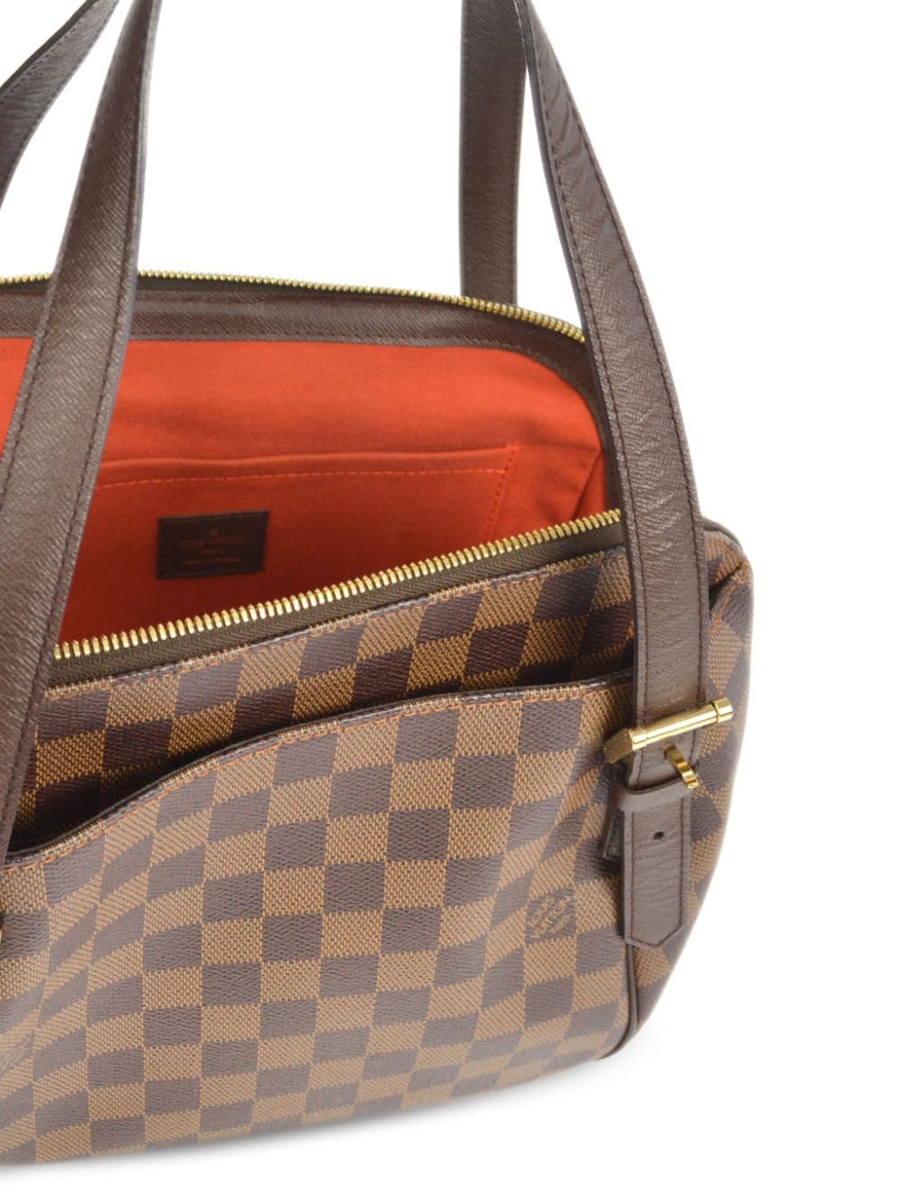 Louis Vuitton Belem Shoulder Bag MM Brown Canvas