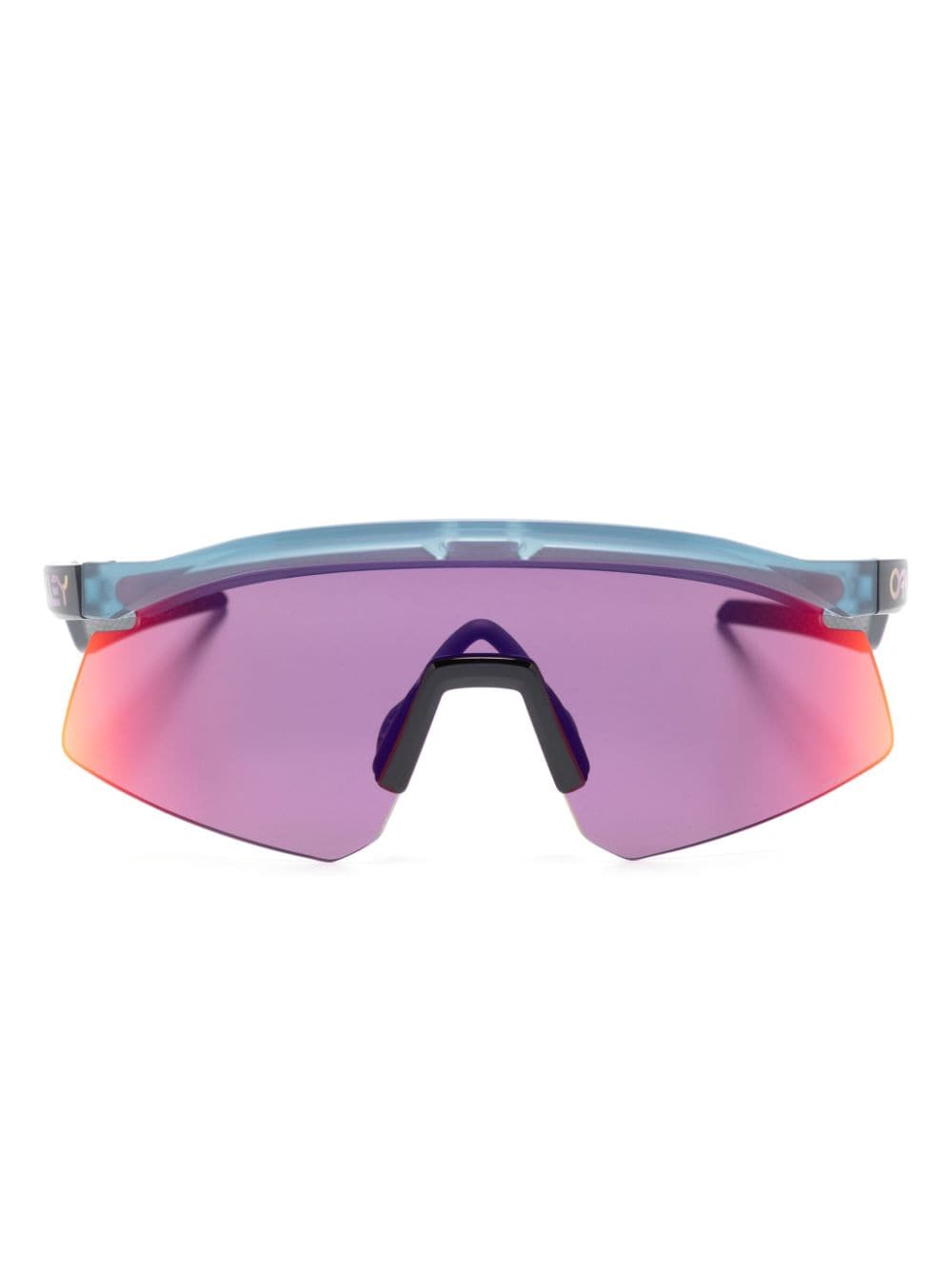 Oakley Hydra logo-print sunglasses - Schwarz