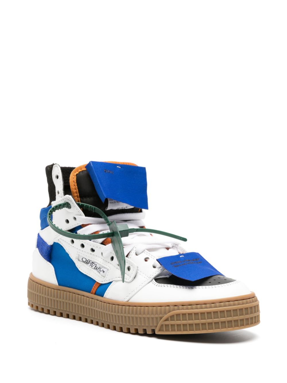 Off-White 3.0 Off Court panelled sneakers - Wit